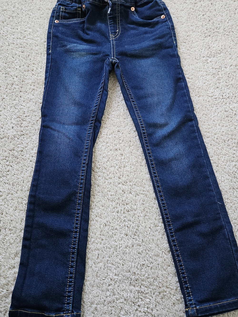 Levi's Kid's Skinny Leg Dark Blue Denim Jeans